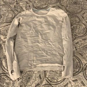 Ivivva White Long Sleeve Fly Tech Shirt